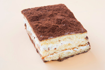 Tiramisu traditional italian dessert