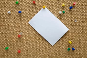 Blank inspiration note