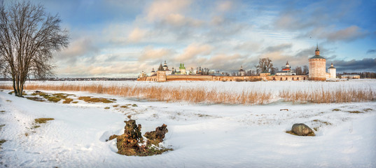 Панорама Кирилло-Белозерского монастыря Panorama of Kirillo-Belozersky monastery