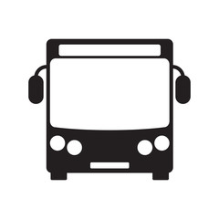 bus icon design vector logo template EPS 10
