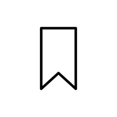 book mark icon vector design template EPS10