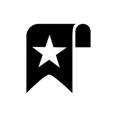 book mark icon vector design template EPS10