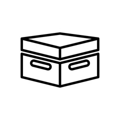 box icon design vector logo template EPS 10