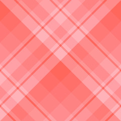 Seamless pattern in wonderful cozy warm pink colors for plaid, fabric, textile, clothes, tablecloth and other things. Vector image. 2