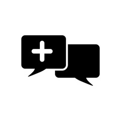 Fototapeta premium bubble speech icon design vector logo template EPS 10