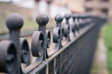 Detalle verja de hierro