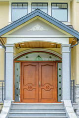 A nice entrance of a house.