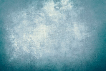 blue grungy canvas background