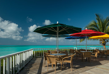 Fototapeta na wymiar Colors at Caribbean, Bahamas