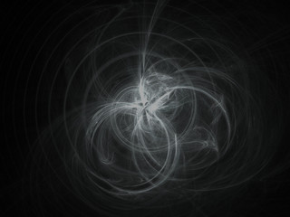 Abstract fractal effect background. Amazing line wallpaper design. Illustration template.