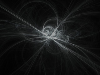 Abstract fractal effect background. Amazing line wallpaper design. Illustration template.