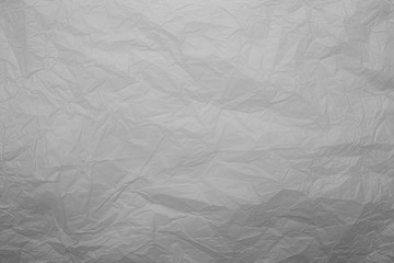 Old crumpled grey paper background texture