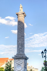 Fototapeta premium Nelson's Column Monument in Montreal, Quebec, Canada