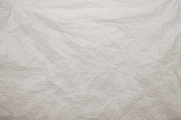Old crumpled grey paper background texture