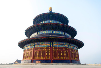General view of China Temple of Heaven complex