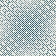 Unique geometric ornamental vector pattern.  Abstract background