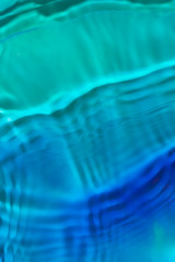 Gradient water ripple conceptual photo