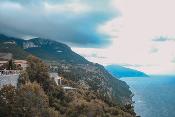 Sa Foradada at the western coast of Mallorca, Spain