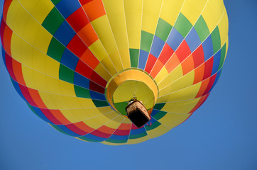 Obraz premium very beautiful hot air balloon close up 