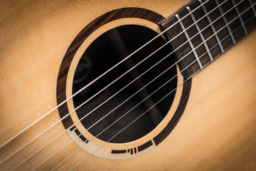 Obraz premium Guitar sound hole
