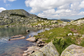 Landscape of Prekorech circus, Rila Mountain, Bulgaria