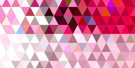 Fototapeta premium The background is made of diamonds and triangles. Vector illustration
