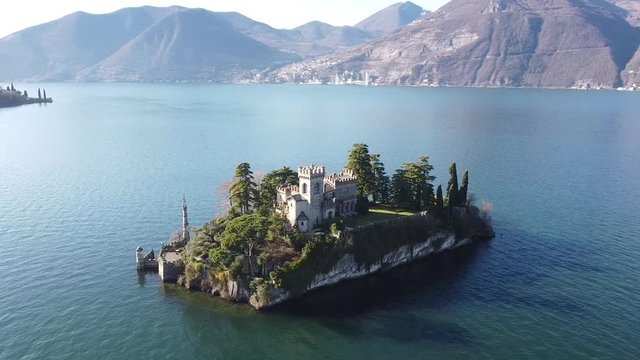 Isola di Loreto, Bergamo, Lake Iseo, Italy