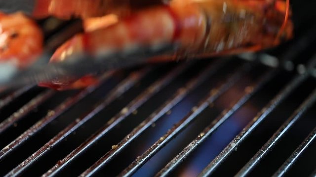 Garnelen grillen