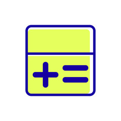 Fototapeta premium Calculator icon