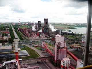 Fototapeta premium very large factory