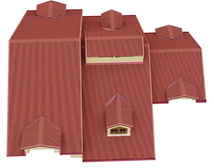 Corrugated Roof, oluklu çatı kaplama, çatı, 