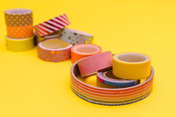 dotted washi tapes