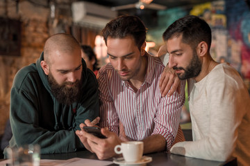 International group of friend have a time together and enjoying