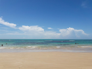 Fototapeta na wymiar Jequie da Praia - Alagoas - Brazil - March 24, 2019 - Marape Dunes Beach