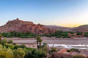 Obraz premium Aït Benhaddou Kasbah in Morocco
