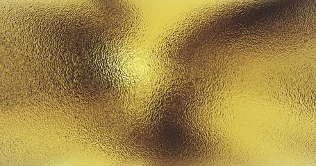 Fototapeta na wymiar gold foil texture background 3D rendering