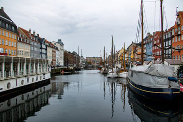 Fototapeta na wymiar Kopenhagen Hafen