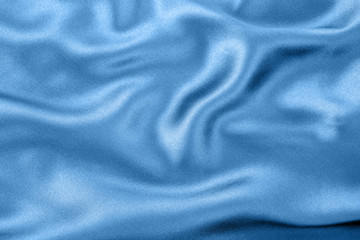 Blue natural silk background