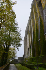 モンサンミッシェル壁面