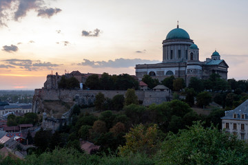 Fototapeta na wymiar Esztergom Basilica in Esztergom, Hungary