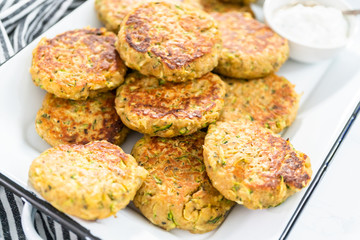 Zucchini cakes