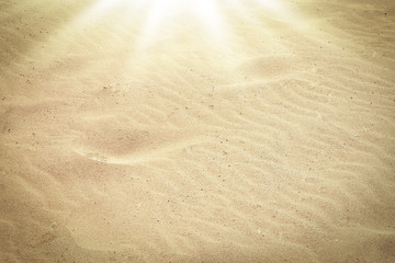 beautiful sand on nature near the sea background