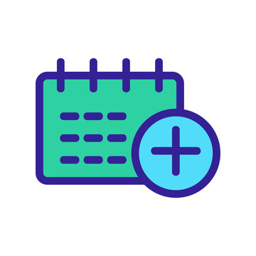 recommend clip art: Calendar approved vector icon. Thin line sign. Isolated contour symbol illustration