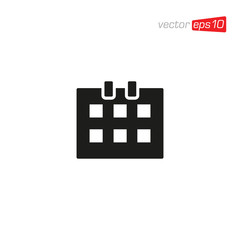Calendar Icon Design Vector Template