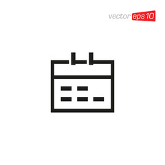 Calendar Icon Design Vector Template