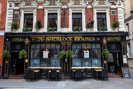 Sherlock Holmes Public House In London