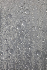 Water bubbles macro abstract bathroom window high quality background prints