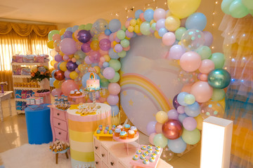 Decoration for the birthday party