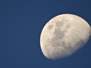 Imagem da lua captada da cidade de Sete Lagoas-Mg por MTLB 