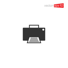 Printer Icon Design Vector Template